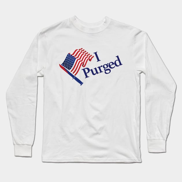 I purged Long Sleeve T-Shirt by RobinBegins